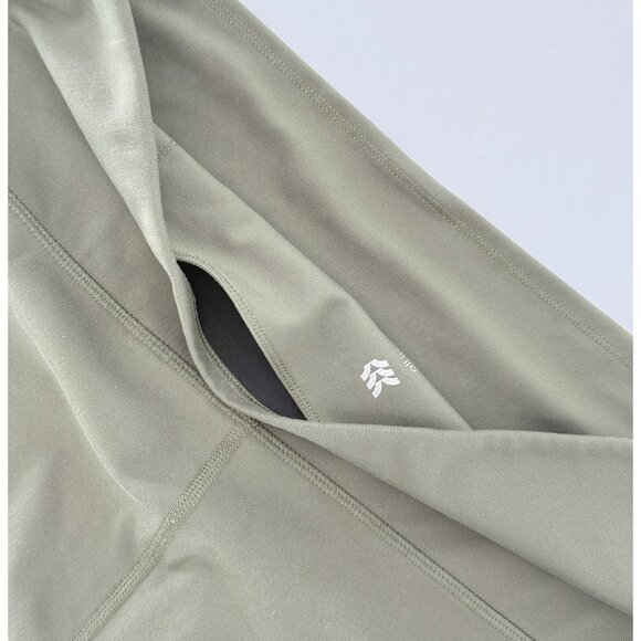 All In Motion‎ Green Ultra High Rise Bike Pull On Shorts Size Large Comfort - Picture 4 of 7